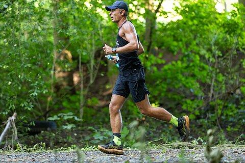 Damian lors de Garmin Ultra Race - Tolkmicko 2025
