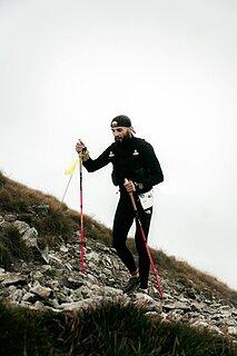 Michał lors de Bieg Ultra Granią Tatr 2025