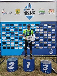 Damian lors de Garmin Ultra Race Radków 2025