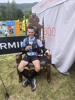 Rafał lors de Garmin Ultra Race Radków 2025