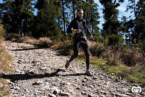 Michał lors de Baran Trail Race 2025