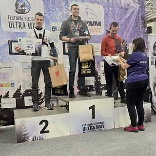 Radosław lors de Zimowy Festiwal Biegowy Ultra Way 2026