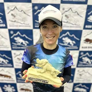Małgorzata lors de Zimowy Maraton Bieszczadzki 2026