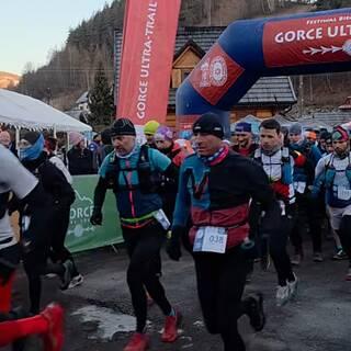 Roman lors de Gorce Ultra-Trail Winter 2026