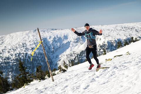 Marcin lors de Zimowy Ultramaraton Karkonoski 2026