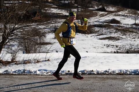 Piotr lors de Gorce Ultra-Trail Winter 2026