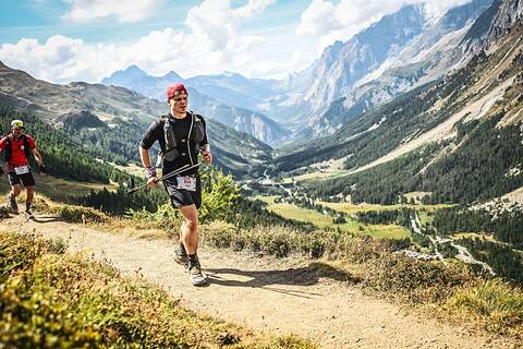 Jacek lors de UTMB 2023