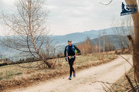 Piotr lors de Ultra Miles of Beskid Wyspowy 2026