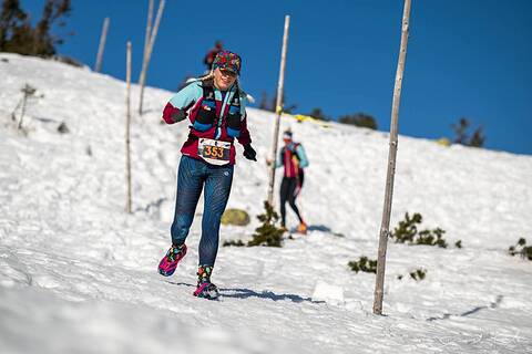 Marta lors de Zimowy Ultramaraton Karkonoski 2026