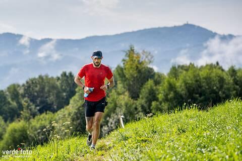 Damian lors de Gorce Ultra-Trail 2025