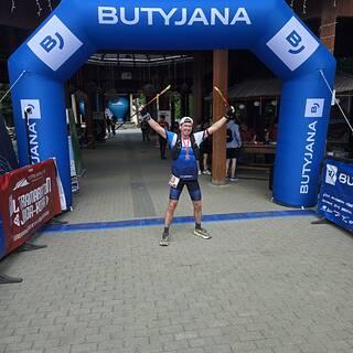 Paweł lors de Ultramaraton Jaga-Kora 2026