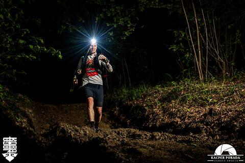 Michał lors de Ultramaraton Jaga-Kora 2026