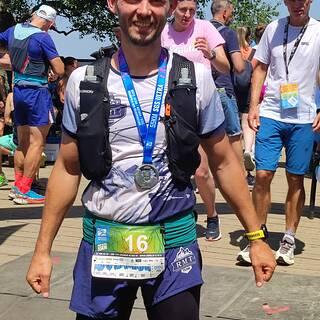 Piotr lors de Supermaraton Gór Stołowych 2026