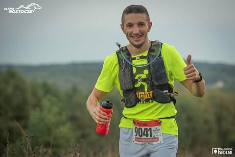 Michał lors de Roztocze Ultra Race 2020