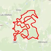 Carte du parcours
