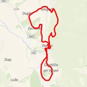 Carte du parcours