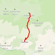 Carte du parcours