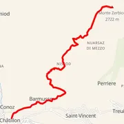 Carte du parcours