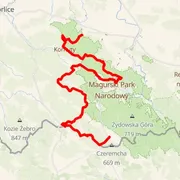 Carte du parcours