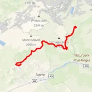 Carte du parcours