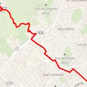 Carte du parcours