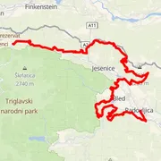 Carte du parcours