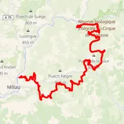 Carte du parcours