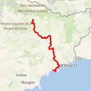 Carte du parcours