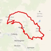 Carte du parcours