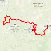 Carte du parcours