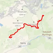 Carte du parcours